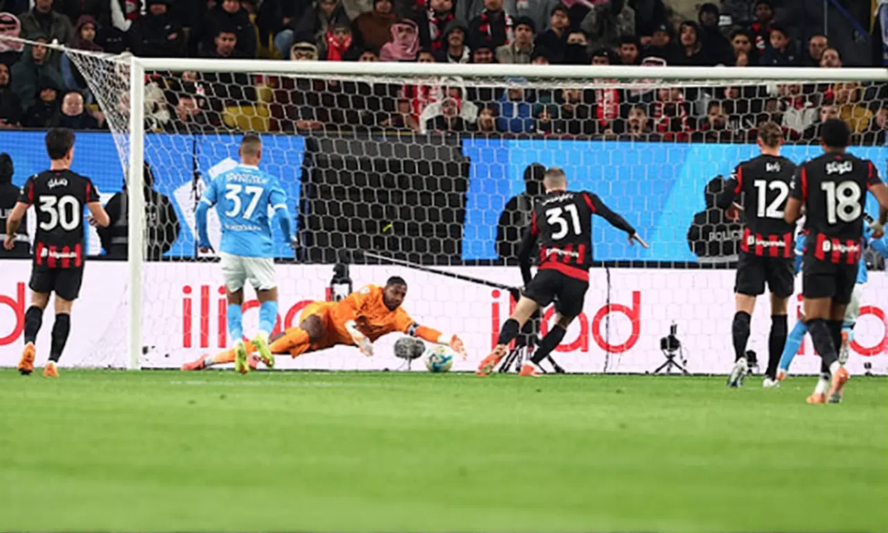 Наполи и Милан сыграли в Суперкубке Италии в Саудовской Аравии